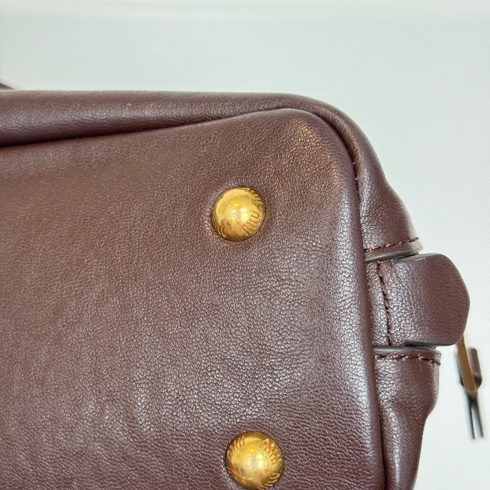 Miu Miu Brown Leather Handbag - Picture 5 of 11